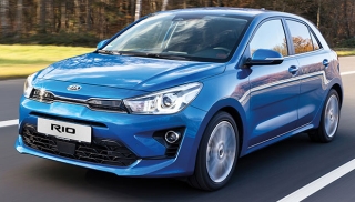 The upgraded Kia Rio