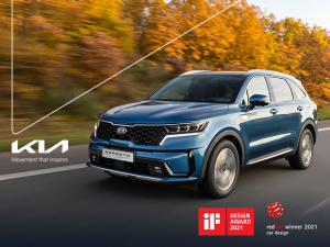 Kia Sorento triumphs in Red Dot and iF design award competitions